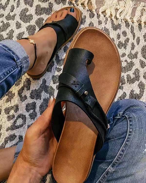 Chanclas de cuero de verano al por mayor